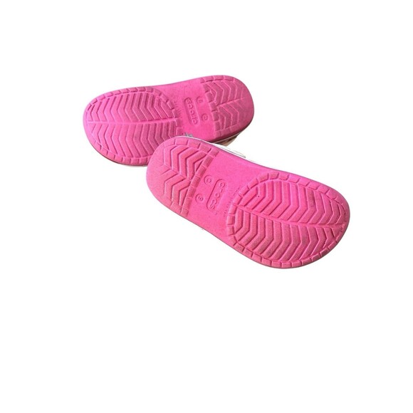 Crocs Toddler Girls Fun Lab Disney Minnie Mouse Band Clogs Size C9 - Picture 8 of 9